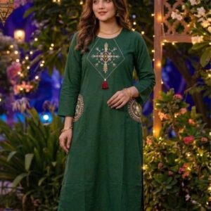 Women’s Printed Cotton Kurta Set